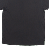 ADIDAS Mens T-Shirt Black Crew Neck S