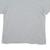 NIKE Mens T-Shirt Grey Crew Neck L