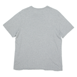 NIKE Mens T-Shirt Grey Crew Neck L