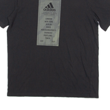 ADIDAS Mens T-Shirt Black Crew Neck M