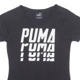 PUMA Womens T-Shirt Black S