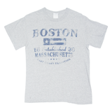 GILDAN Boston Womens T-Shirt Grey USA S
