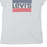LEVI'S Womens T-Shirt Grey M