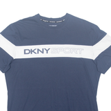 DKNY SPORT Mens T-Shirt Blue L