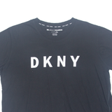 DKNY Cropped Womens T-Shirt Black L