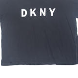 DKNY Cropped Womens T-Shirt Black L