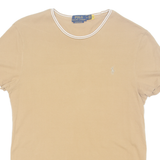 POLO RALPH LAUREN Mens T-Shirt Brown M