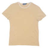 POLO RALPH LAUREN Mens T-Shirt Brown M