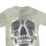 THE MOUNTAINS Mens Tie Dye T-Shirt Green USA S