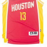 ADIDAS Mens Jersey Red Sleeveless USA V-Neck S