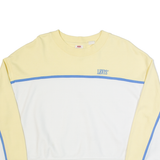 LEVI'S Oversized Cropped Womens Sweatshirt White XS