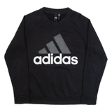 ADIDAS Womens Sweatshirt Black L