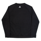 ADIDAS Womens Sweatshirt Black L