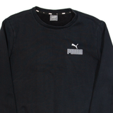 PUMA Mens Sweatshirt Black S
