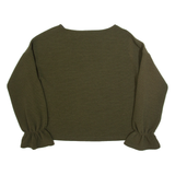 FRENCH CONNECTION Womens Sweatshirt Green S