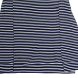 NAUTICA Striped Mens Sweatshirt Blue 1/4 Zip 2XL