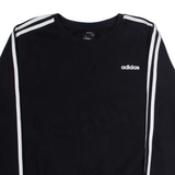 ADIDAS Womens Sweatshirt Black Crew Neck XL