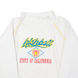 Highball Mens Sweatshirt White High Neck USA XL