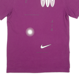 NIKE AIR Mens T-Shirt Purple Crew Neck M
