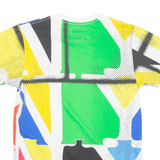 REEBOK Rolland Berry Mens T-Shirt White Crew Neck M