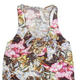 & OTHER STORIES Womens Printed Vest Pink Sleeveless Viscose Crazy Pattern S