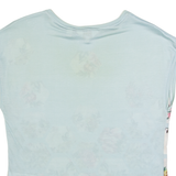 TED BAKER Womens Printed Top Blue Floral XS
