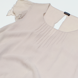 JOSEPH Womens Blouse Beige Silk L