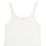 JACK WILLS Womens Vest Cream Sleeveless UK 8