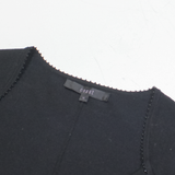 COAST Shawl Womens Cropped Top Black M