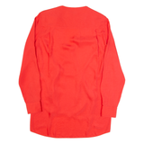 RAG & BONE Womens Blouse Red V-Neck Long Sleeve S