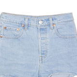 LEVI'S Ribcage BIG E Womens Denim Shorts Blue XS W26