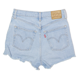 LEVI'S Ribcage BIG E Womens Denim Shorts Blue XS W26