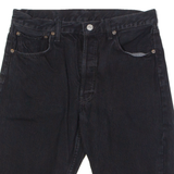 LEVI'S Altered 501 Mens Jorts Shorts Black M W30