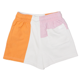 LACOSTE Womens Sports Shorts White Colourblock XS W24