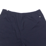 ADIDAS Womens Sports Shorts Blue 90s UK 12 W26