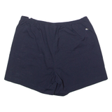 ADIDAS Womens Sports Shorts Blue 90s UK 12 W26