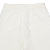 LAURA KENT Womens Chino Shorts Cream 90s Floral XS W26