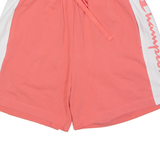 CHAMPION Womens Sports Shorts Pink Colourblock S W24