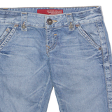 GUESS Stretch Womens Denim Shorts Blue S W27