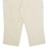 COLUMBIA Outdoor 3/4 Length Womens Trousers Beige Regular Straight W36 L21