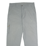 JEFFREY JORDAN Mens Trousers Grey Regular Straight W36 L32