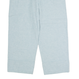 YESSICA Womens Trousers Blue Regular Straight Linen W32 L23