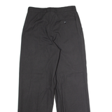 Mens Trousers Black Regular Straight W28 L29
