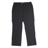 INOC Outdoor Womens Trousers Grey Regular Straight W34 L32