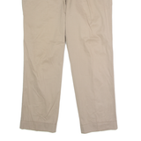 HITL Mens Trousers Beige Regular Straight W36 L30
