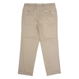 HITL Mens Trousers Beige Regular Straight W36 L30