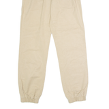 GUIDO MARIA KRETSCHMER Cuffed Womens Trousers Beige Regular Straight W28 L31