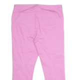 POLO RALPH LAUREN Golf Chino Womens Trousers Pink Regular Tapered W34 L26