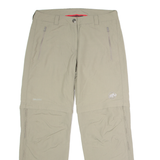 MAMMUT Outdoor Womens Trousers Beige Regular Straight W32 L27
