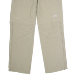 MAMMUT Outdoor Womens Trousers Beige Regular Straight W32 L27